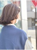 【志治幸佳】２０代３０代４０代に人気！！切りっぱなしメッシュ