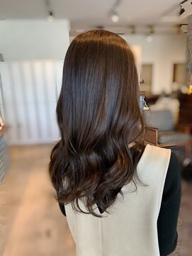 ディードア ヘア ヴィジョン(Ddoor hair vision) ベージュ×ロング