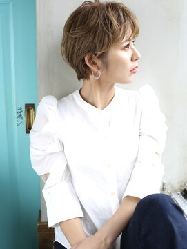 バース(BIRTH) 天神【BIRTH】大人かわいいシースルーバングマッシュショート　3