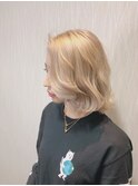 外国人風◎ホワイトブロンド
