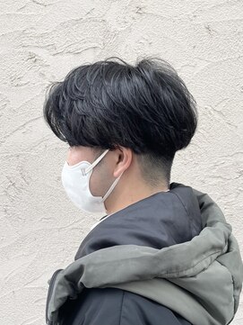 モップアップ(Mop up) 毛流れセンターパート