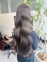 ☆シークレットハイライト/グレージュ/ロングヘア/艶髪☆