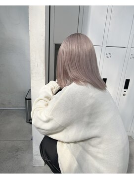 シェリ ヘアデザイン(CHERIE hair design) 福岡 ブリーチ ベージュ グレージュ ダブルカラー ハイライト