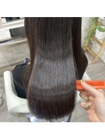 エルデ ナインズ ヘアー スタンド 川口店(elde 9's HAIR STAND)&nbsp;チェリーブラウン/丸顔/ミニウルフ/白髪ぼかし/髪質改善