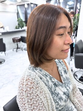 エンディアリング 東銀座(Endearing) ウルフ/マチルダボブ/ピンクベージュ/インナーグレージュ/東銀座