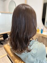 シダミノオ(sida MINOH)&nbsp;20代30代40代50代/前髪/ウルフボブ/インナーグレージュ