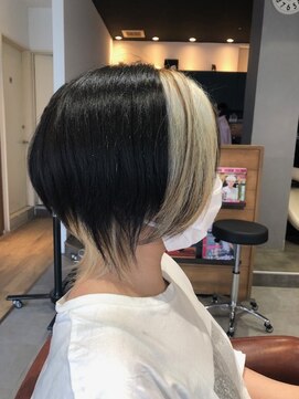 リベア トウキョウ 東大島店(Rever Tokyo) ショートグラ/テラコッタ/ミニウルフ/くすみブルー/東大島