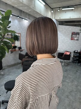 シールドヘアー 沖縄 新都心(C'LD Hair) 切りっぱなしボブ/ハイトーンボブ/ブリーチボブ/ミニボブ/ボブ