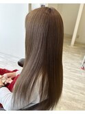 ブリーチなしベージュ