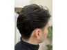 メンズカット+シャンプー￥3500→シャンプーをシェービングに変更可