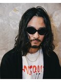 メンズロングヘア