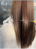 髪質改善ストレート
