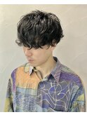 【無造作】メンズハードパーマ　　清水純