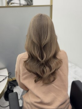 ジュイル シブヤ(JEWIL SHIBUYA) JEWIIL渋谷 中島 ブリーチなしミルクティーカラー