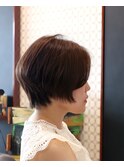 【品よく、程よく。大人のショート】