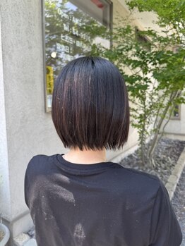 アウィッシュ(a wish)の写真/ダメージを抑えて染める頭皮にも優しいカラー＊お客様一人ひとりの髪質に合わせて薬剤をご提案します！