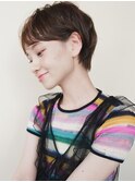 〈m31〉大人ショートハイライト髪質改善キッズカット前髪30代40