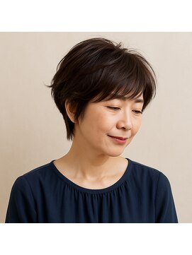 スープレックス ヘアーデザイン(SOUPREX HAIR DESIGN) SOUPREX大人ナチュラルショート 20代 30代 40代 50代 60代