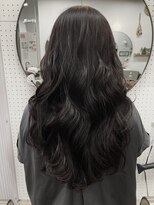 アールグランデ 静岡店(R GRANDE)&nbsp;ダークトーンのロングにゆるふわカール