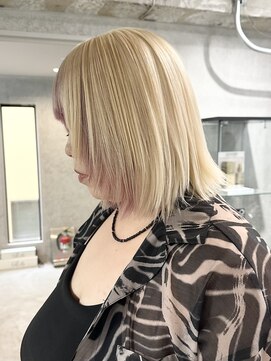 ラック(LUCK) 抜きっぱなし/レイヤーカット/インナーカラー