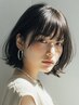 【新規】《気になる前髪だけ縮毛》カット+ポイント矯正￥8500[市川]