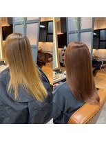 ナチュラル 古川店(Natural) 古川 大崎市 縮毛矯正 髪質改善 トリートメント 艶髪カラー