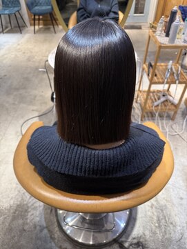 ロンド シャルム 吉祥寺(Lond charme) マロンベージュ/ボブ/前髪/レイヤー/小顔/髪質改善/縮毛矯正