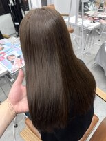 サロンドミルク 新百合ヶ丘店(salon de MiLK)&nbsp;★ココアベージュメルティカラーグレージュチェリーレッド