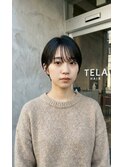 こなれ感ショートボブ