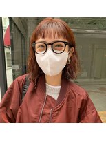 アンヘアー 元町三宮(UNHAIR)&nbsp;オン眉ボブパーマ