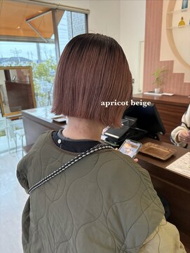 シェリッシュルーチェ(Sheriche luce) アプリコットベージュ