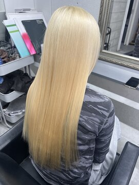 セレーネヘアー キョウト(Selene hair KYOTO) ブロンド×髪質改善