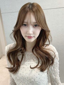 トリッカ シブヤ(TRICCA SHIBUYA) 韓国風/コテ巻き/ワンホンヘア/巻き髪/レイヤーカット/渋谷