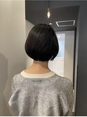 王道のナチュラルボブ