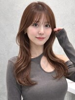 ナナローネス(nana loness)&nbsp;韓国風くびれレイヤー×艶ブラウン