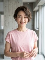 ヘアーサロン 6(hair salon)&nbsp;くせ毛を活かしたナチュラルウェーブショート