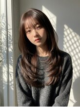 リアン 仙台(LIAN)&nbsp;ワンホンレイヤー/ミルクティーブロンド/ダークブルー/仙台