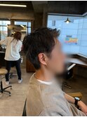 サーフカール/フェザーパーマ/ブルーブラック【都賀/メンズ】