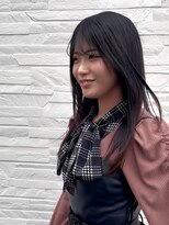 マグノリア バイ ウォーターリリー(Magnolia by Water Lily)&nbsp;「シースルーバング×艶ストレートミディ」