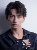 メンズ　ツイストパーマ　シャドウパーマ