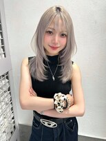 オーロ 千里山店(ORO)&nbsp;20代30代40代50代髪質改善ミルクティーハッシュ似合わせカット
