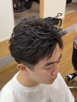 シルク 大宮(SilQ) ショートフェザーパーマ/メンズ/men's/メンズサロン/眉毛