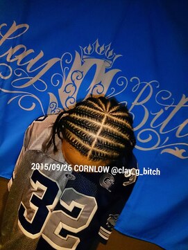 クレイジービッチ(CLAY G BITCH) 【￥500~】仙台コーンロウ 編み込み 仙台エクステ 仙台編み込み