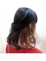 アッシュヘアー 宮下本店(A-sh HAIR) インナーカラーロコル’’モーヴ’’　【A-sh　HAIR】