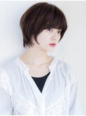 シンプルショートで小顔ヘア☆relian青山