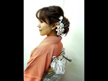 べらみい美容室の雰囲気（着付け＋ヘアセット）