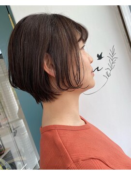 リアン ヘアー(Lien hair) シースルーショートボブ