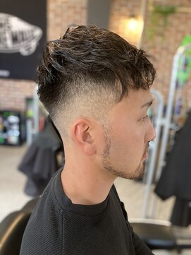 ダダヘアー 荒巻店(DaDaHair) パーマ×フェード