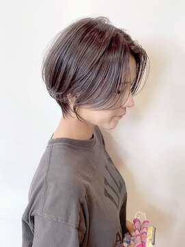 エトワ(ETOWA) グレージュ×ショートボブ