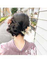 ヘアーアンドメイクアップモパ&nbsp;着物似合うセット